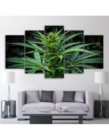 Tableau Cannabis  Feuille de Weed de votre