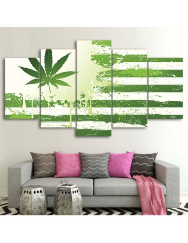 Tableau Cannabis  Drapeau Weed Livraison rapide