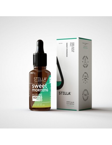 Huile de CBD 40%  Sweet Morning Vanille et Poire la colonne vertébrale